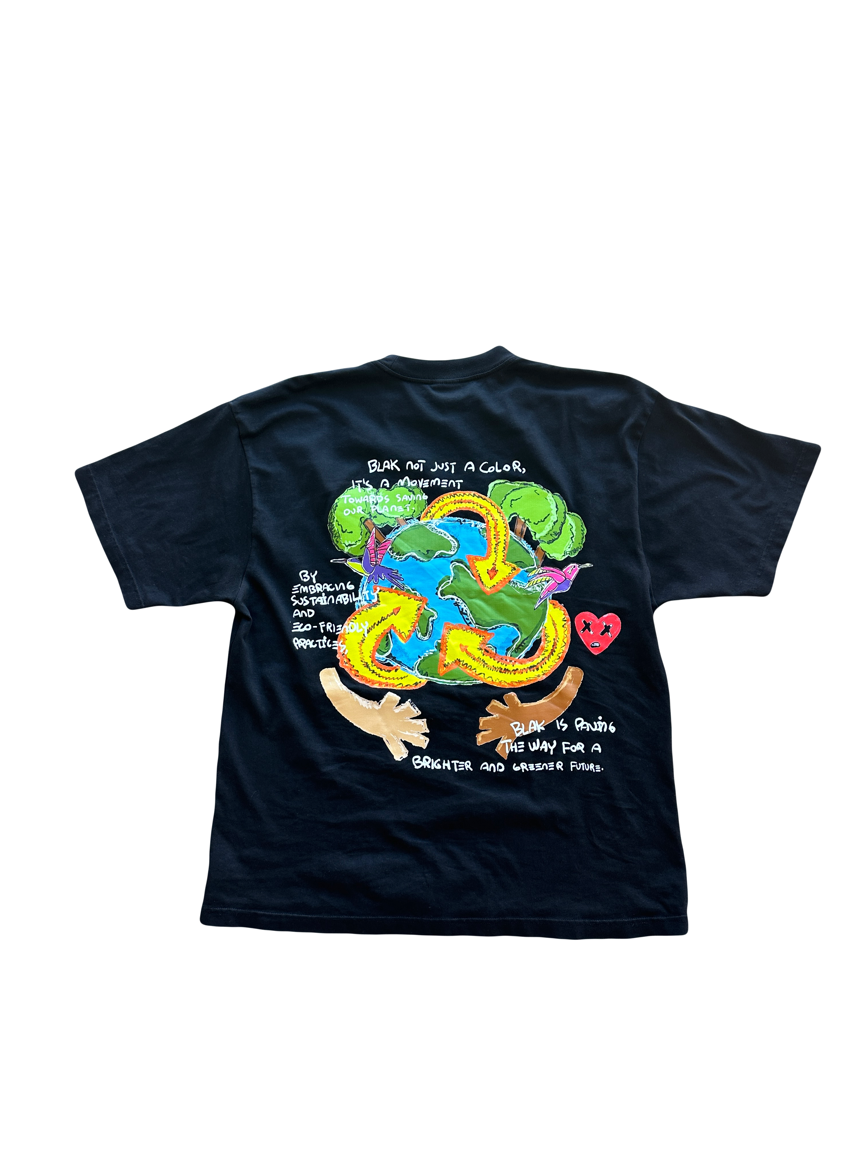 BLAK RECYCLE TEE
