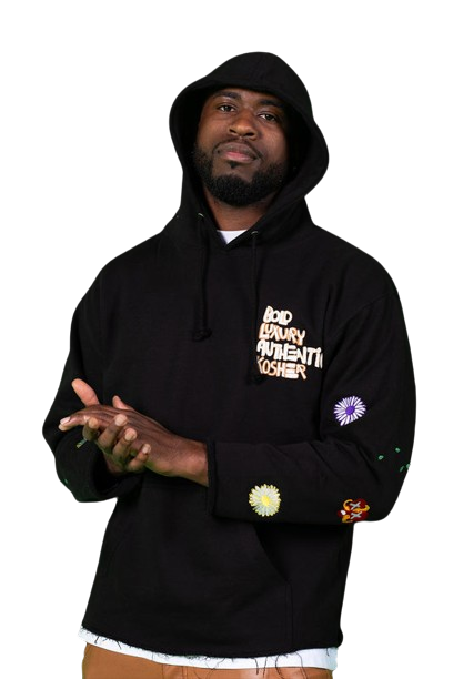 BLAK RECYCLE HOODIE