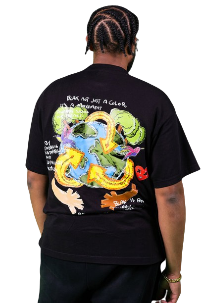 BLAK RECYCLE TEE